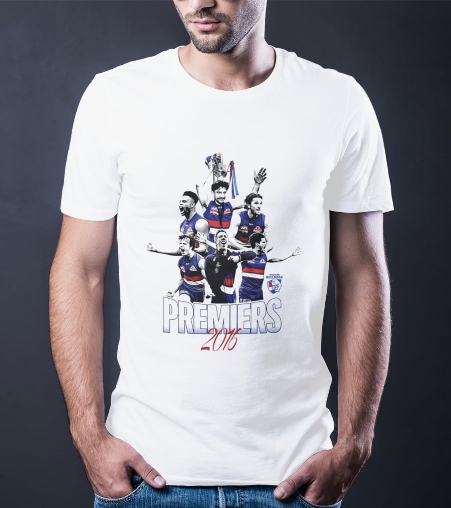 Western Bulldogs Premiers 2016 Celebration T-Shirt