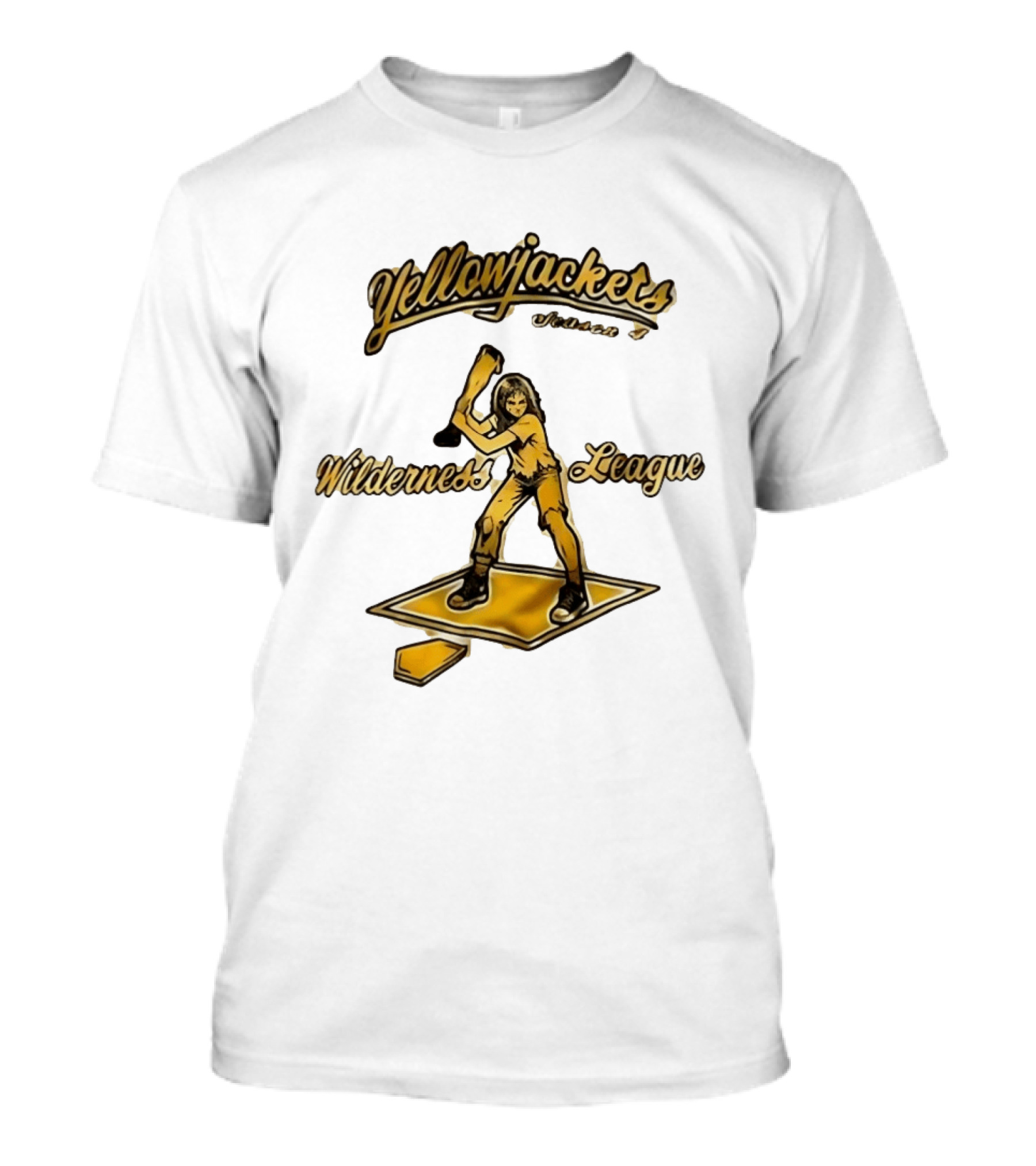 Yellowjackets Season 4 Wilderness League Baseball Player T-Shirt