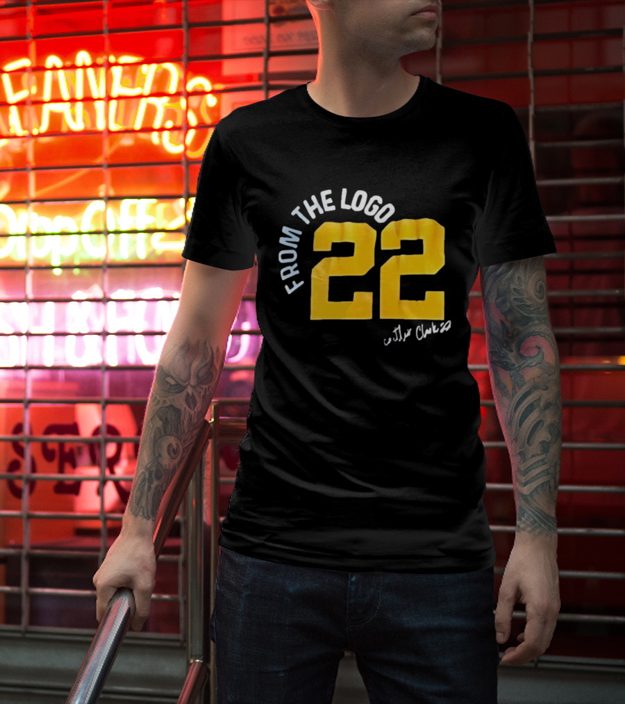 Caitlyn Clark Iowa Hawkeyes From The Logo 22 T-Shirt