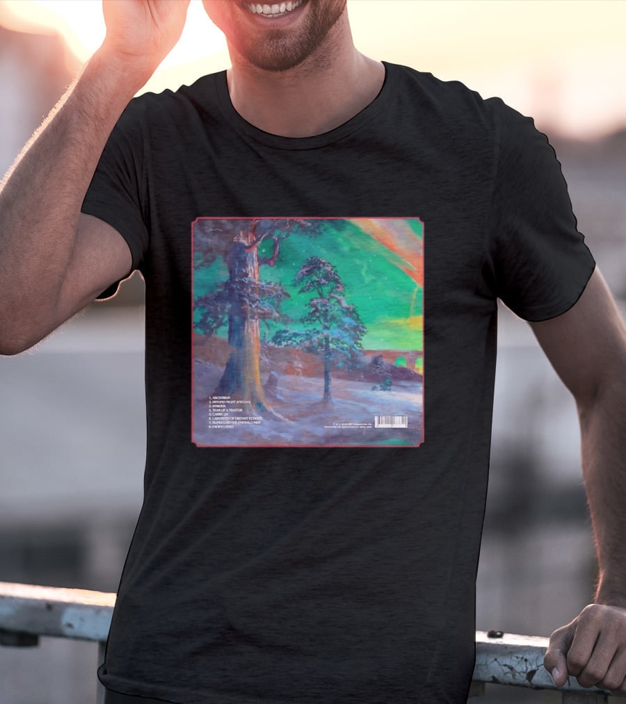 Ascension Beyond Heart And Day Emerald Mist Fading Hero T-Shirt