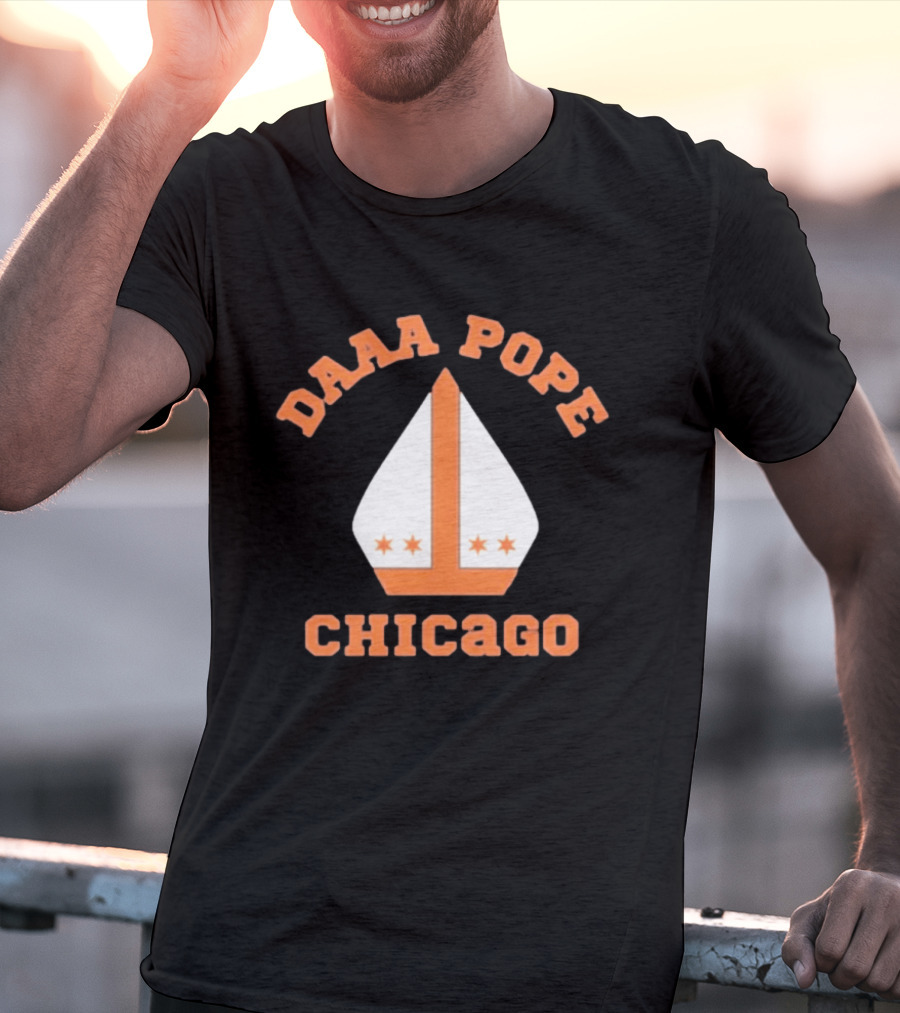 Daaa Pope Chicago Bears Miter Hat Mike Ditka T-Shirt