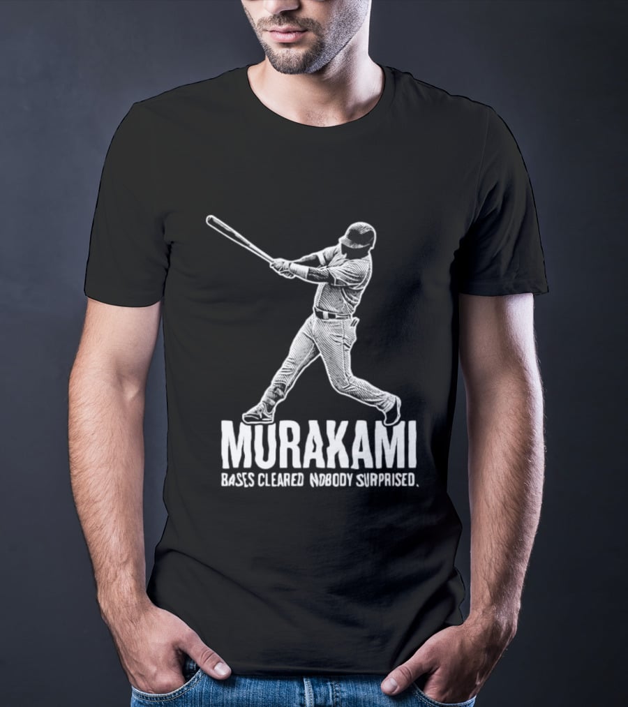 Murakami Bases Cleared Nobody Surprised Swinger Tokyo Yakult Swallows T-Shirt
