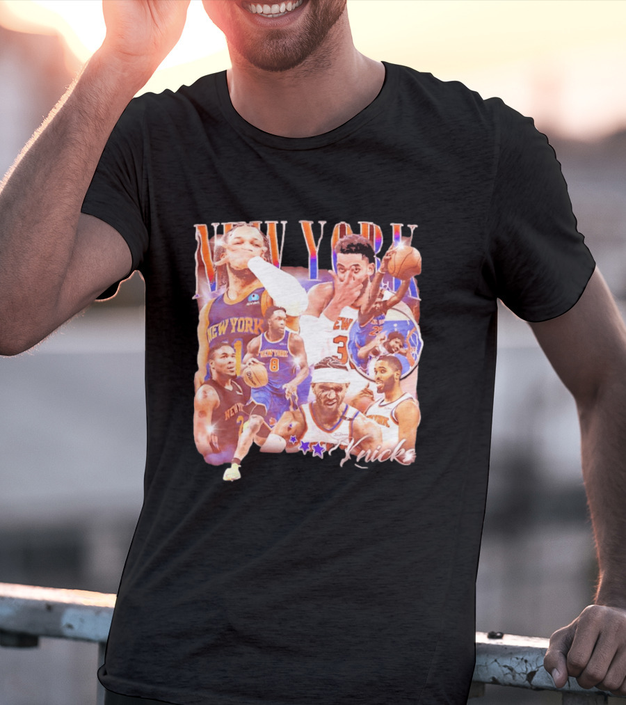 New York Knicks Players Basketball Stars T-Shirt