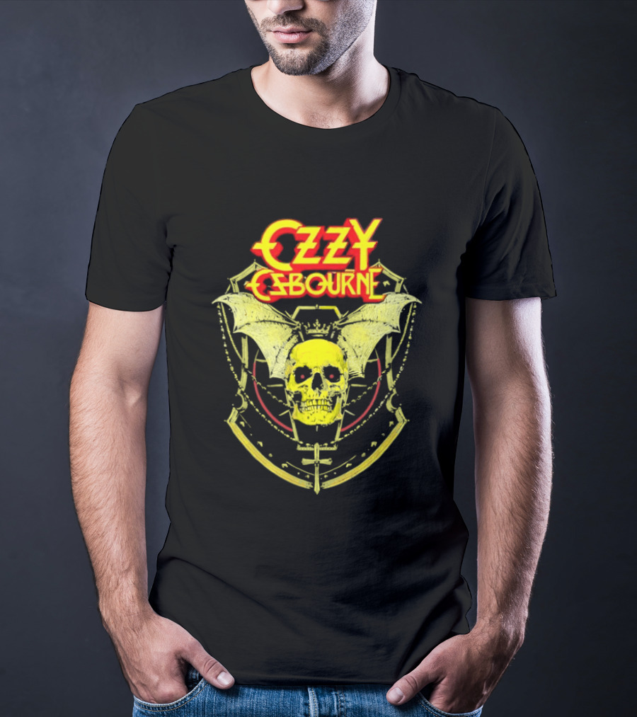 Ozzy Osbourne Winged Skull Prince Of Darkness T-Shirt
