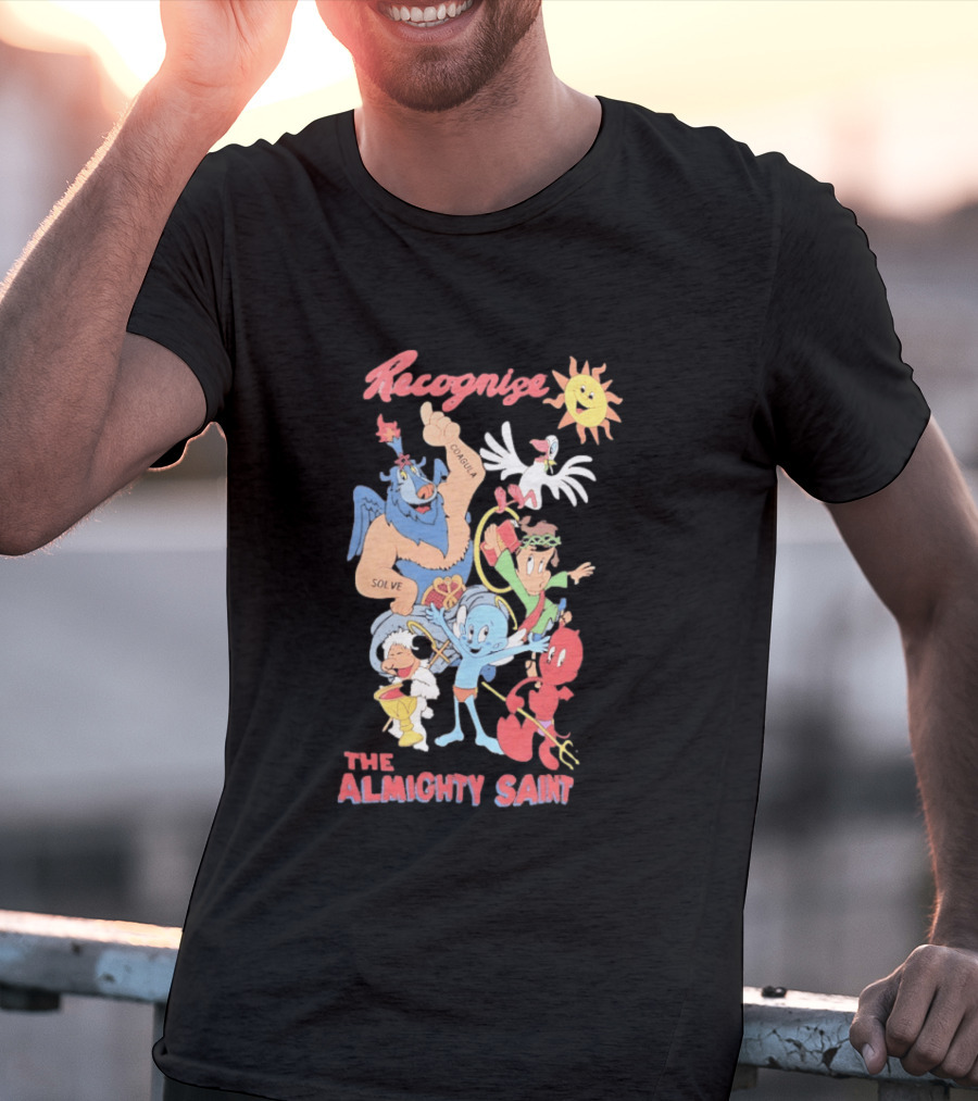 Recognize The Almighty Saint Mythic Characters Coagula Solve T-Shirt