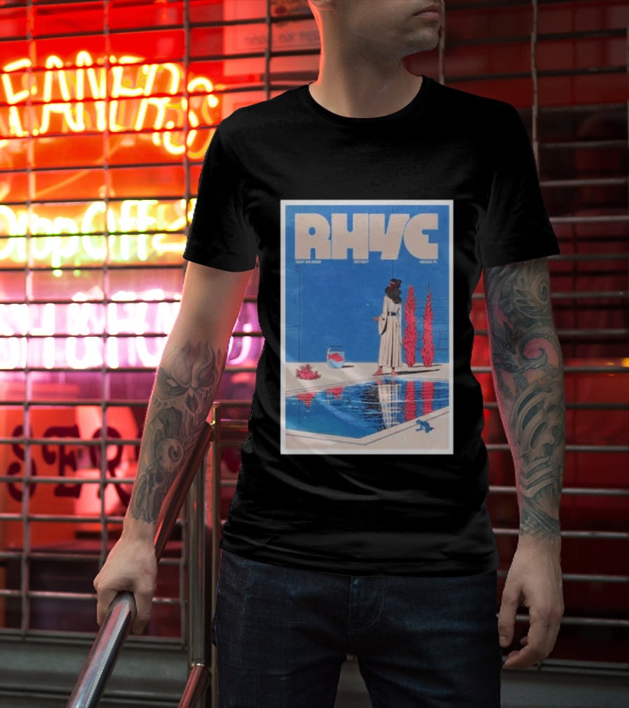 Rhye Zeyzey Poolside May 24 2026 Miami FL Retro Vibe T-Shirt