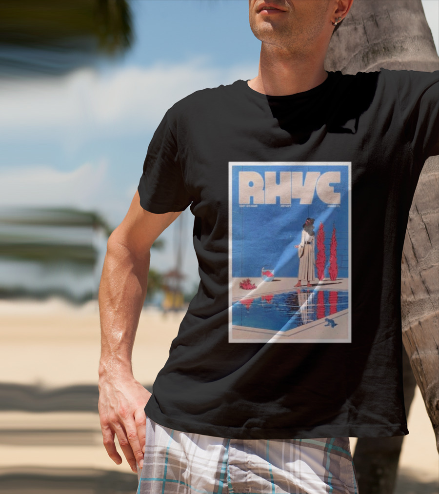 Rhye Zeyzey Poolside May 24 2026 Miami FL Retro Vibe T-Shirt