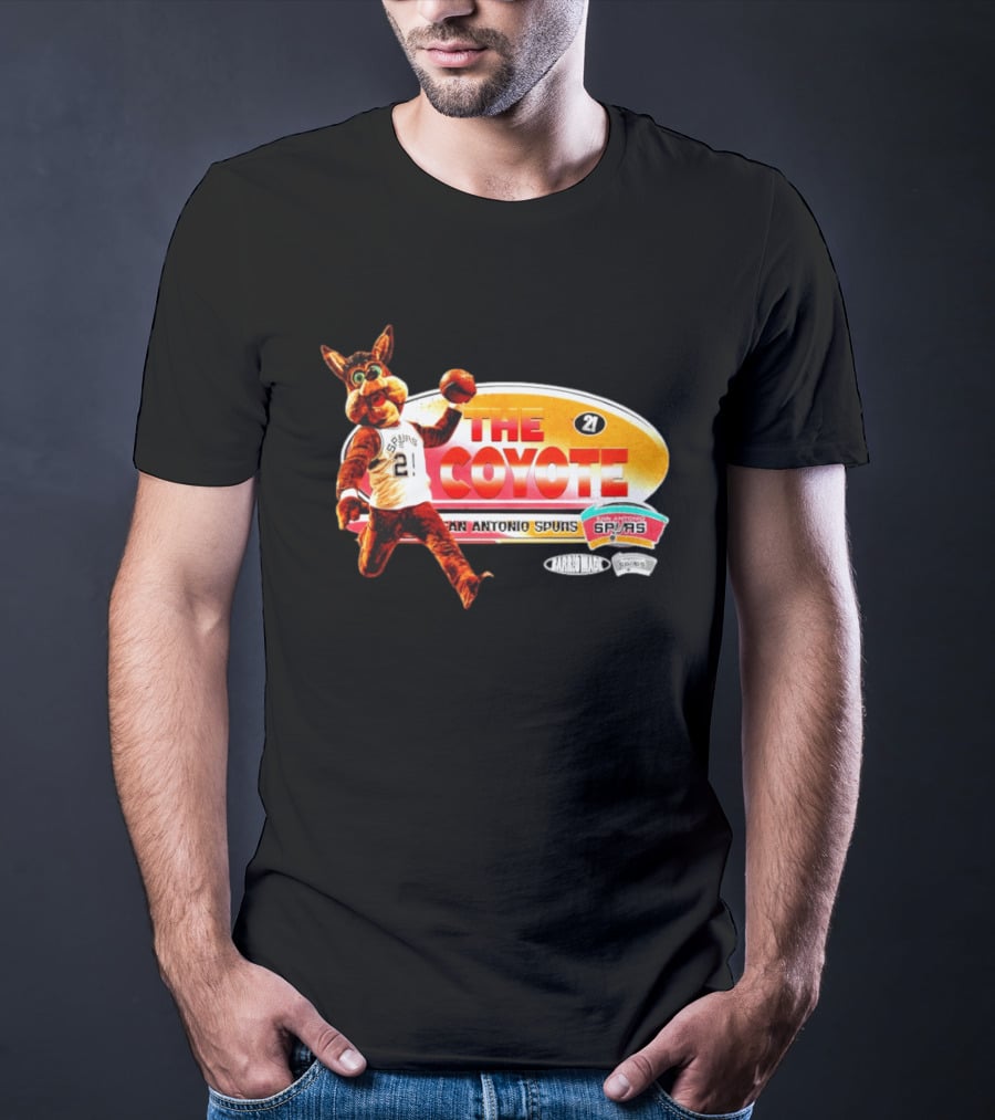 The Coyote 21 San Antonio Spurs Fans Karmanac T-Shirt