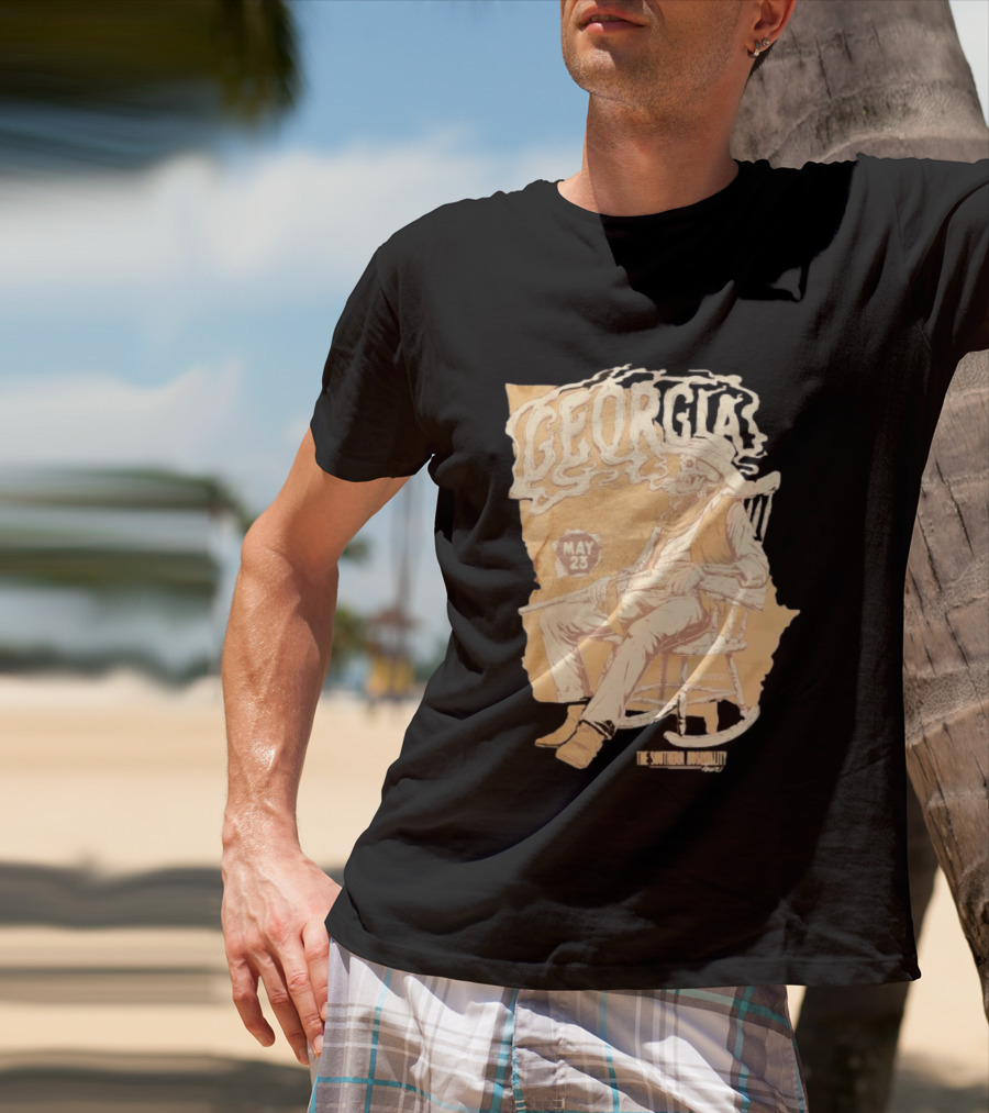 Georgia Skeleton Cowboy Southern Hospitality Tour May 23 MMXXVI T-Shirt