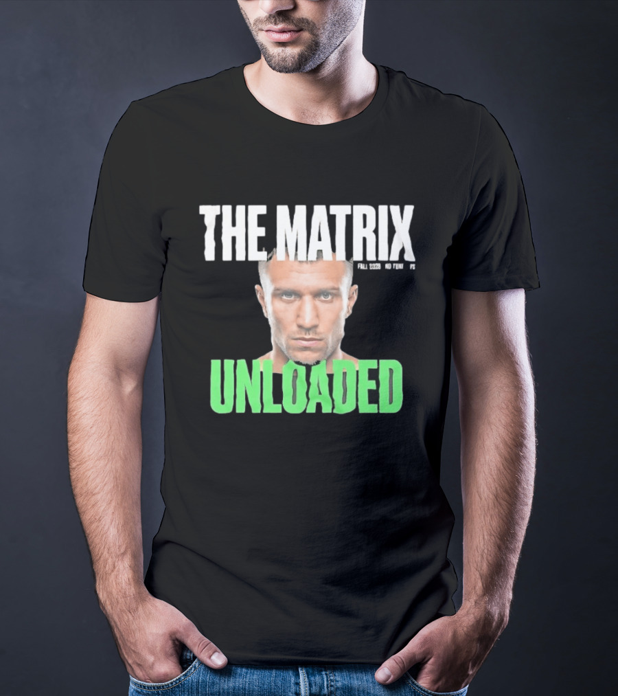 The Matrix Unloaded Vasyl Lomachenko Fall 2026 No Tune Ups T-Shirt