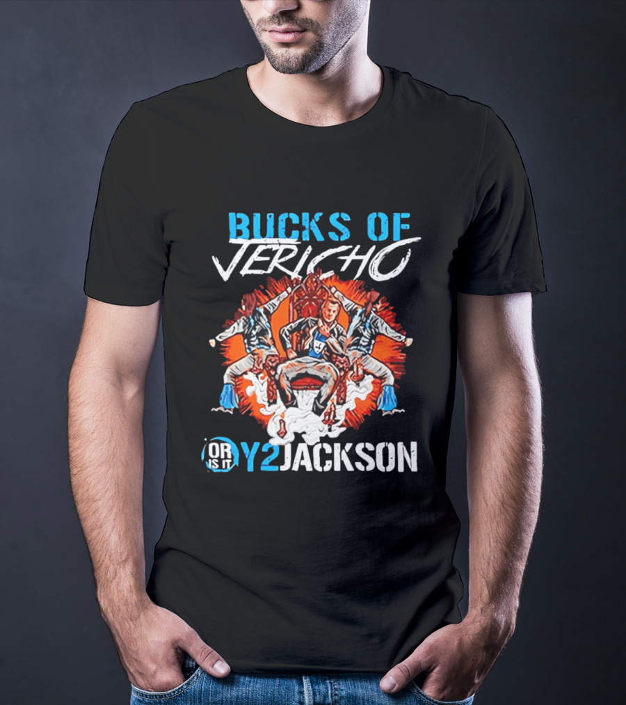 Bucks Of Jericho Y2Jackson Dynamic Wrestling Trio T-Shirt