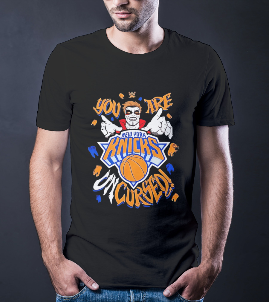 New York Knicks Danhausen You Are Cursed T-Shirt
