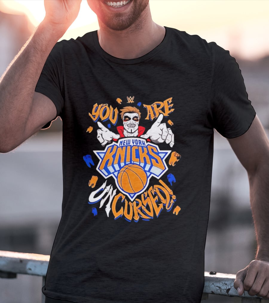 New York Knicks Danhausen You Are Cursed T-Shirt