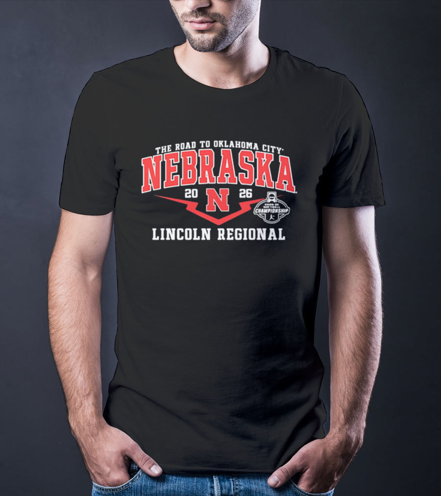 The Road To Oklahoma City Nebraska 2026 Lincoln Regional T-Shirt