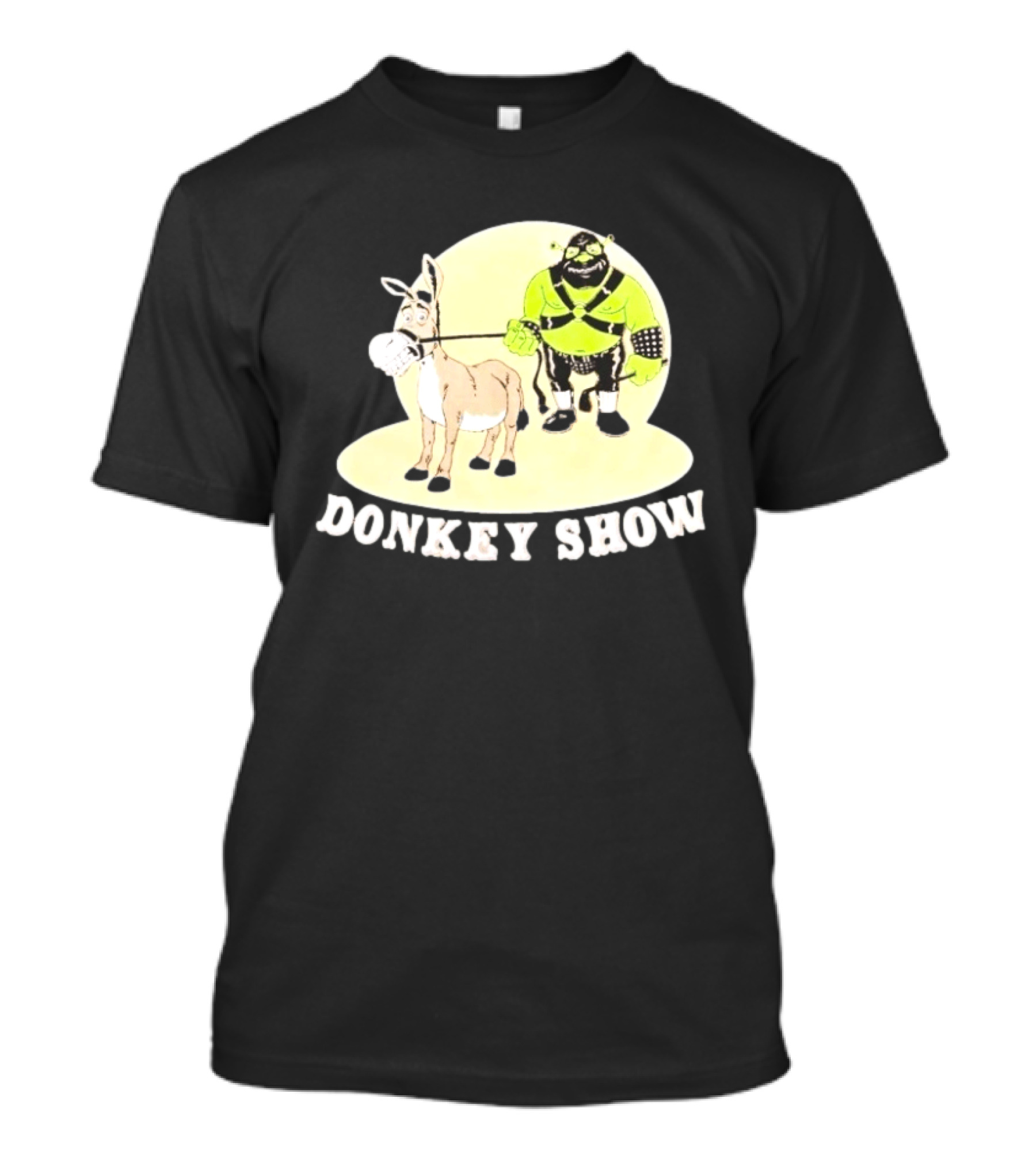 Shrek Gimp Donkey Show Leash T-Shirt