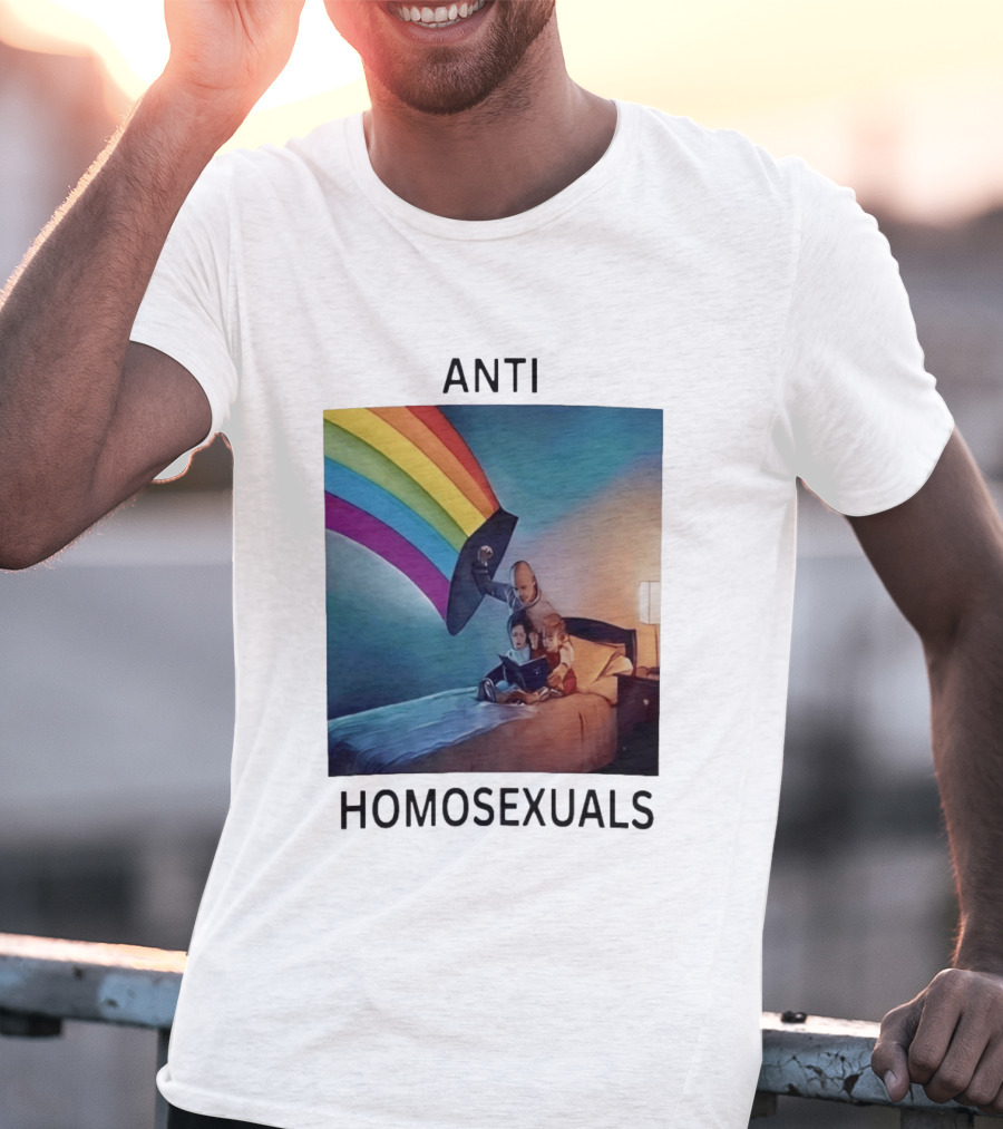 Anti Homosexuals Pride Rainbow T-Shirt