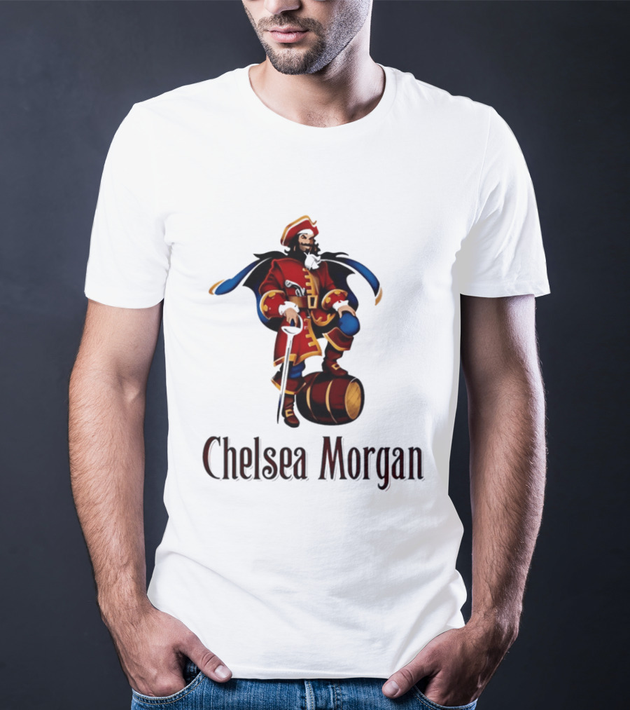 Chelsea Morgan Pirate Captain Red Coat T-Shirt