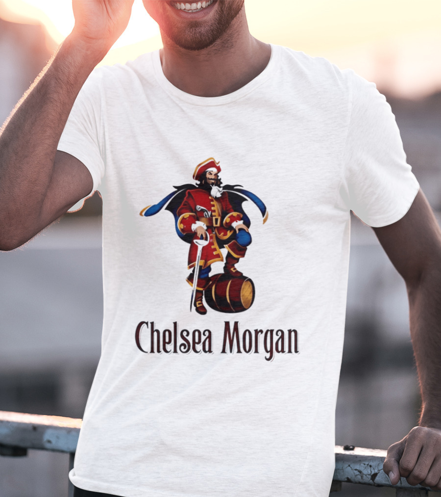 Chelsea Morgan Pirate Captain Red Coat T-Shirt