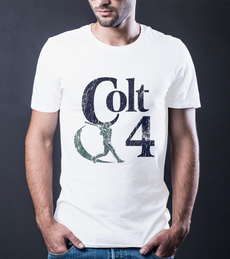 Colt 4 Colt Emerson Seattle Mariners MLB Players Association Baseball T-Shirt