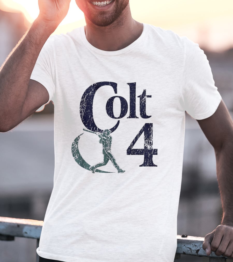 Colt 4 Colt Emerson Seattle Mariners MLB Players Association Baseball T-Shirt