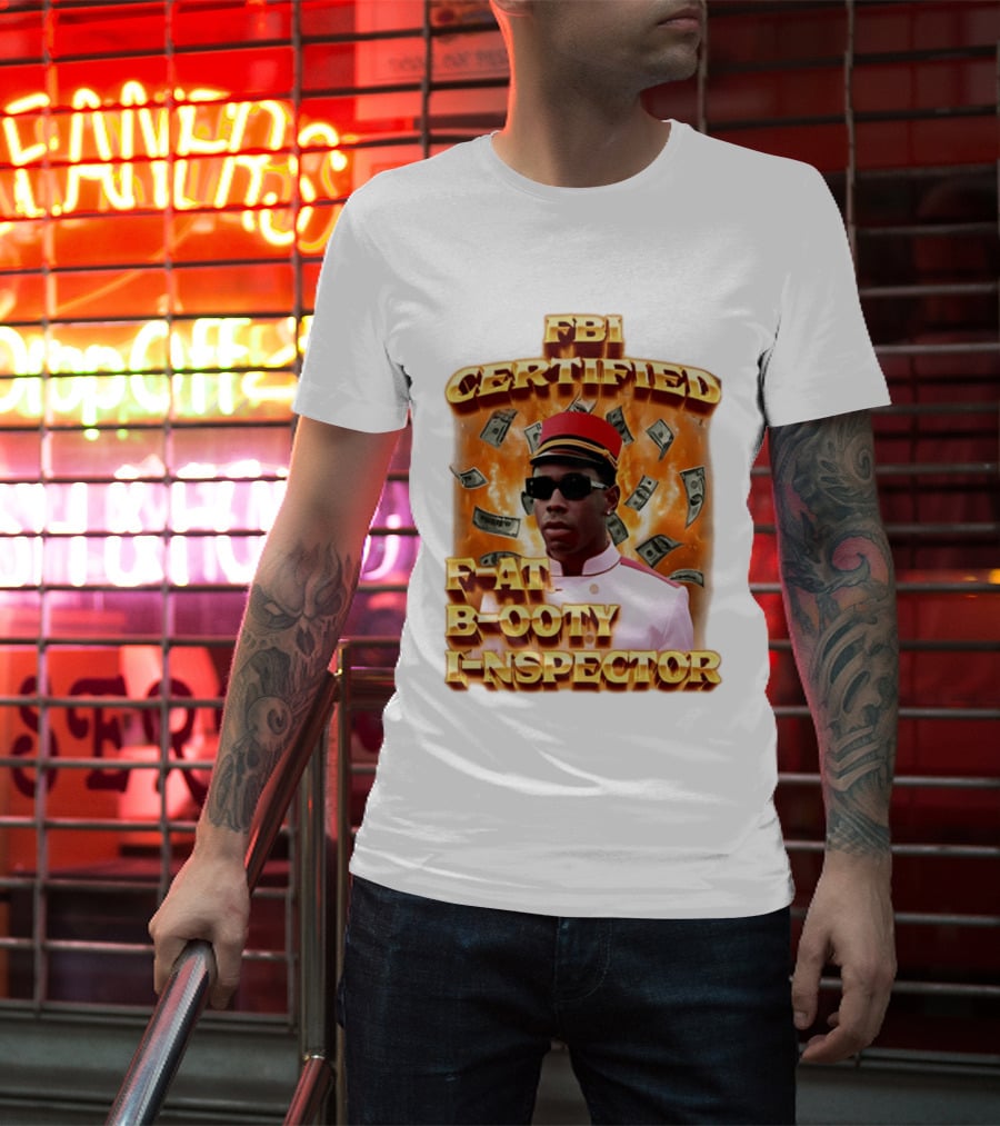 FBI Certified F At B Ooty I Nspector Money Explosion T-Shirt