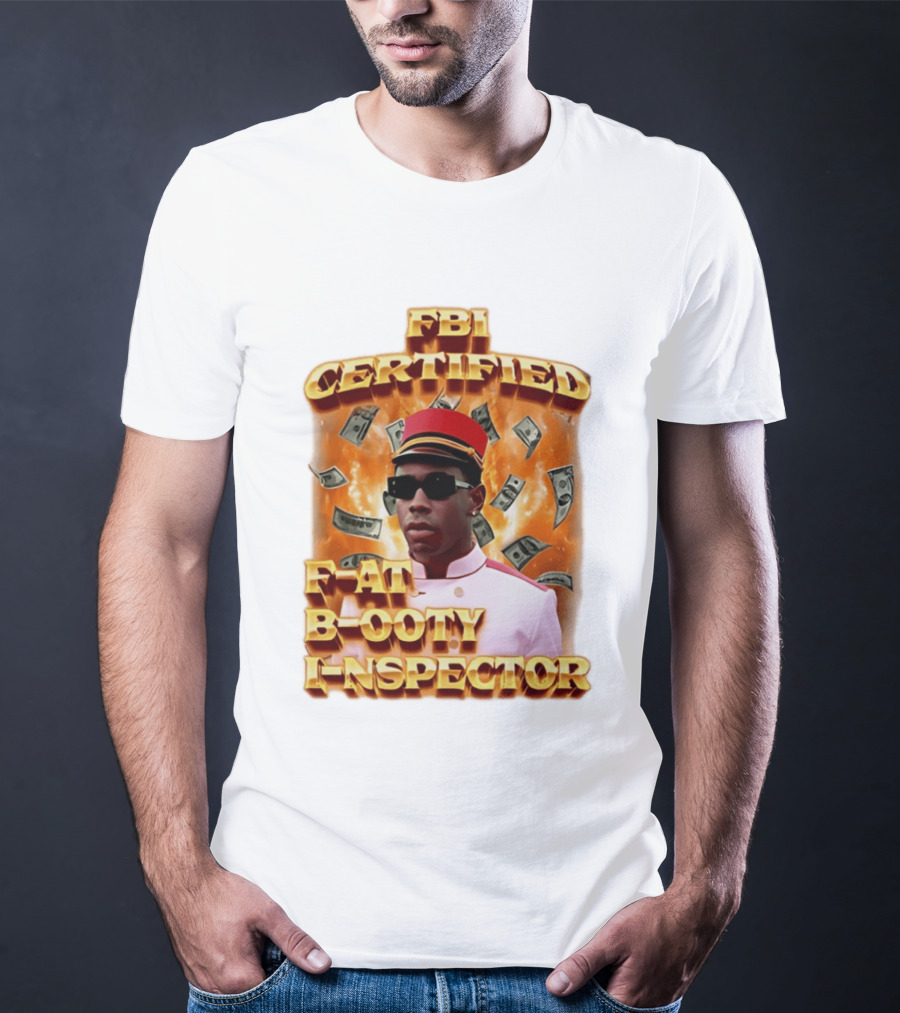 FBI Certified F At B Ooty I Nspector Money Explosion T-Shirt