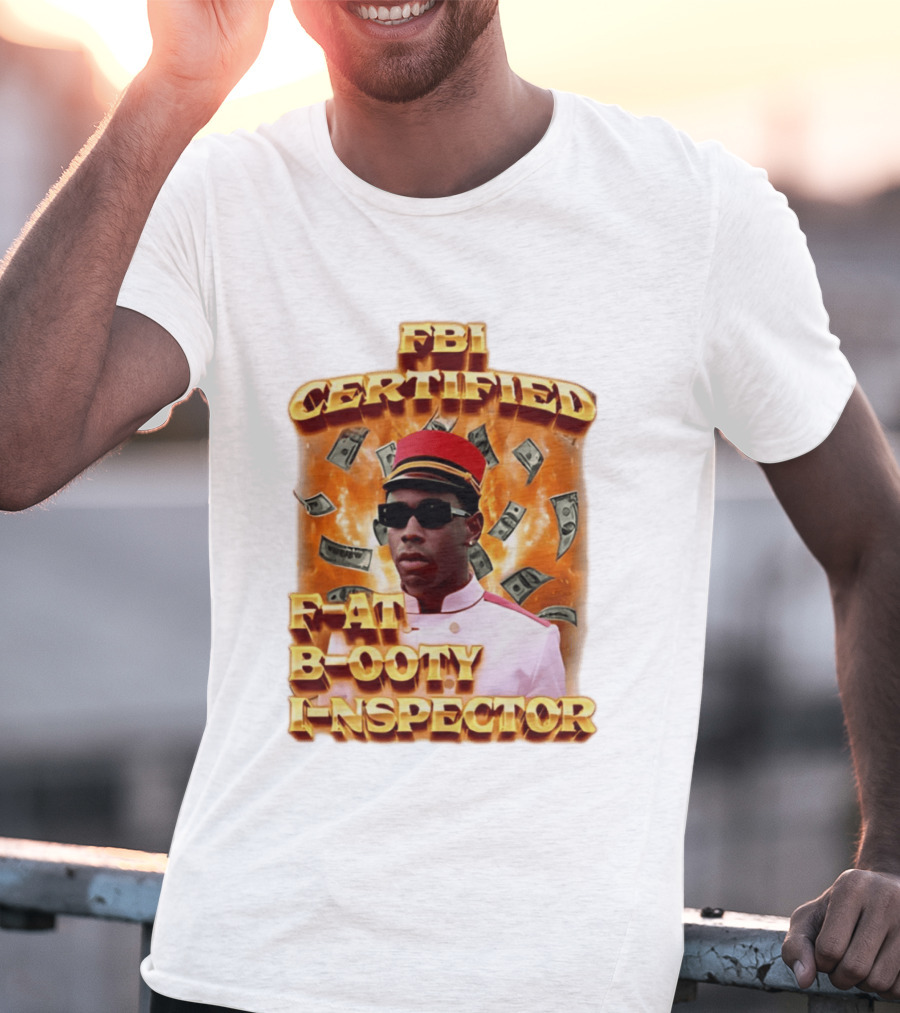 FBI Certified F At B Ooty I Nspector Money Explosion T-Shirt