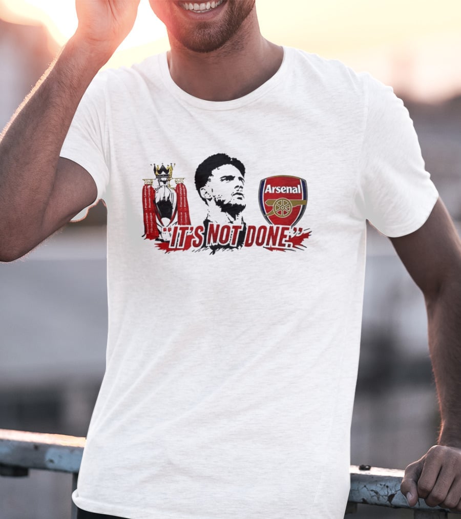 It's Not Done Declan Rice Arsenal Premier League Champion T-Shirt