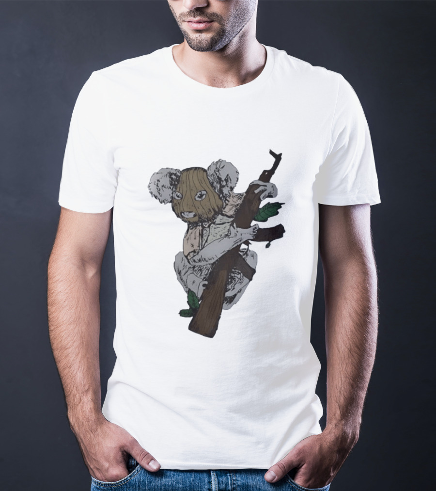 Flyquest Koala Ski Mask AK47 T-Shirt