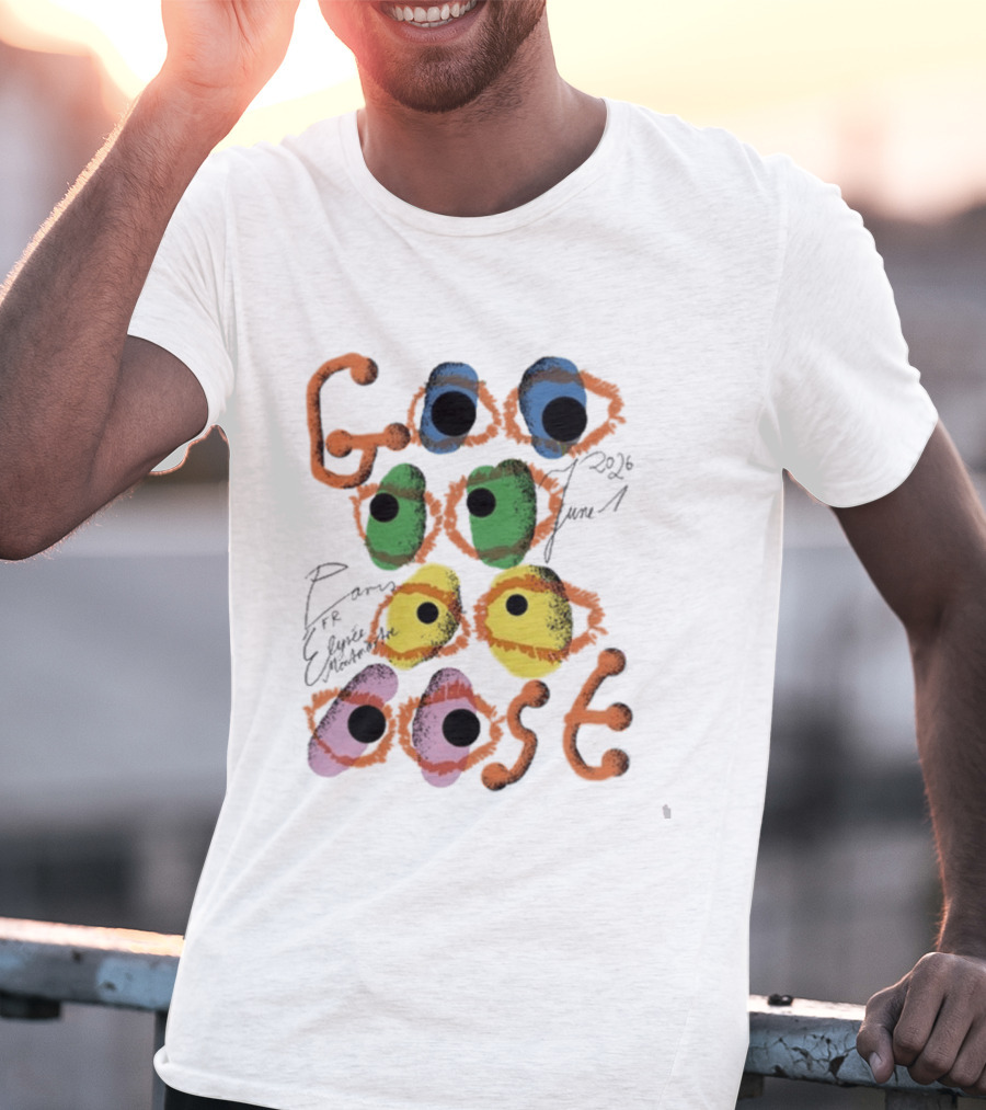 Goose Paris FR June 1 2026 Colorful Eyes T-Shirt