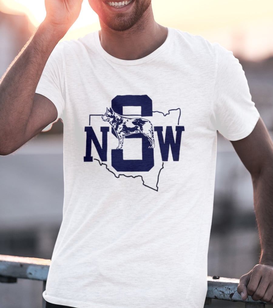 NSW Cattle Dog Map New South Wales Australia T-Shirt