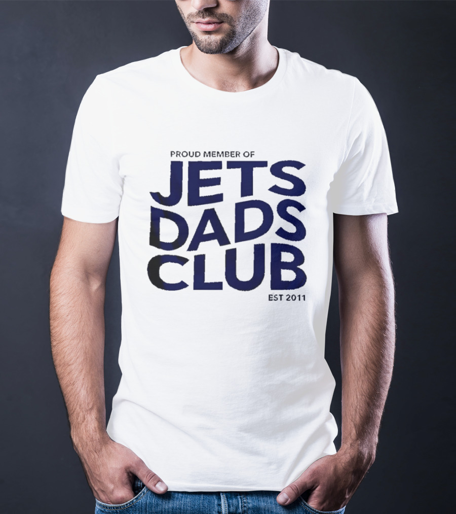 Winnipeg Jets Proud Member Of Jets Dads Club Est 2011 T-Shirt
