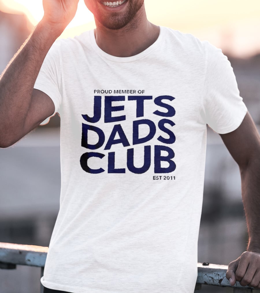 Winnipeg Jets Proud Member Of Jets Dads Club Est 2011 T-Shirt