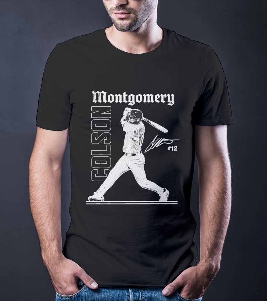 Montgomery Colson Baseball Chicago White Sox #12 T-Shirt