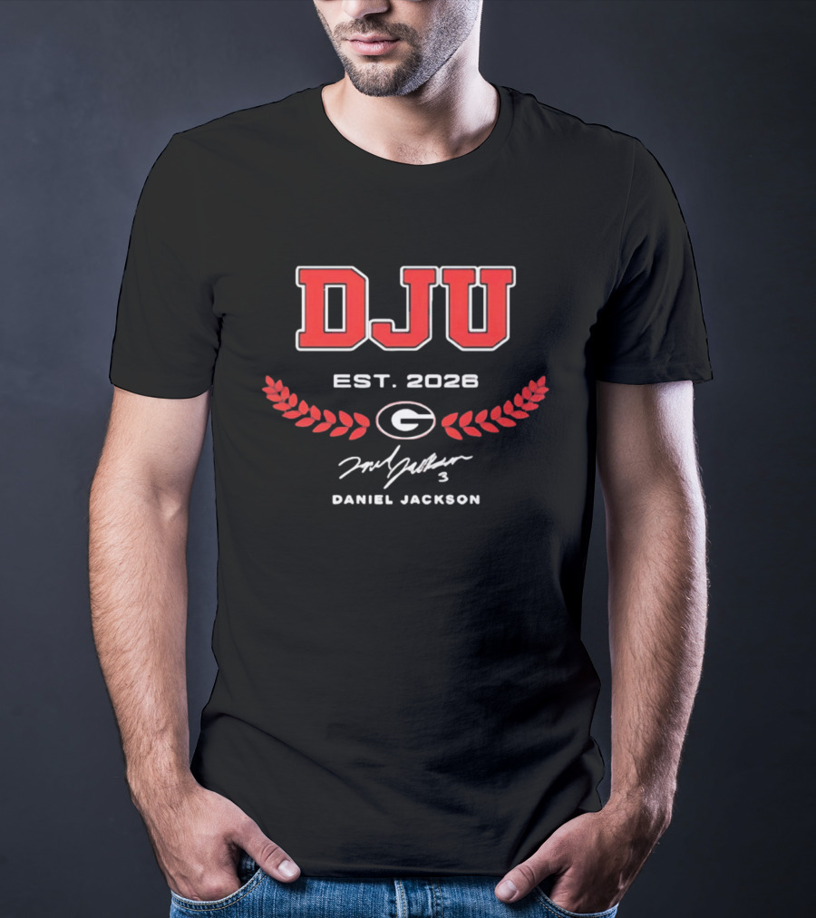 DJU Daniel Jackson University Of Georgia EST 2026 T-Shirt