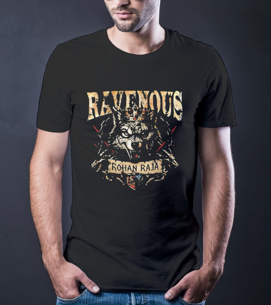 Ravenous Wolf Crown Rohan Raja T-Shirt
