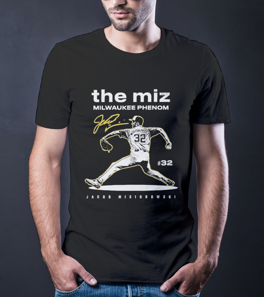 The Miz Milwaukee Phenom Jacob Misiorowski #32 T-Shirt