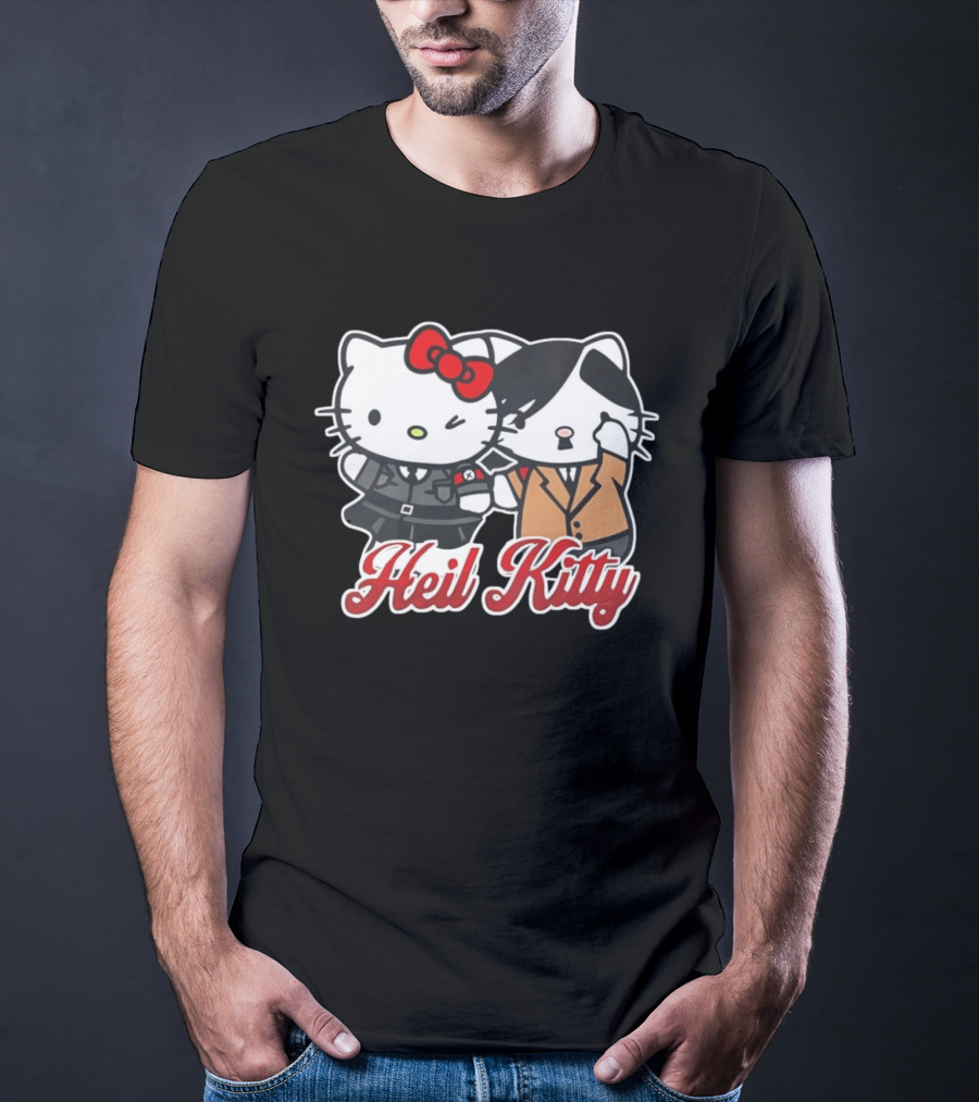 Heil Kitty Hitler Hello Kitty T-Shirt