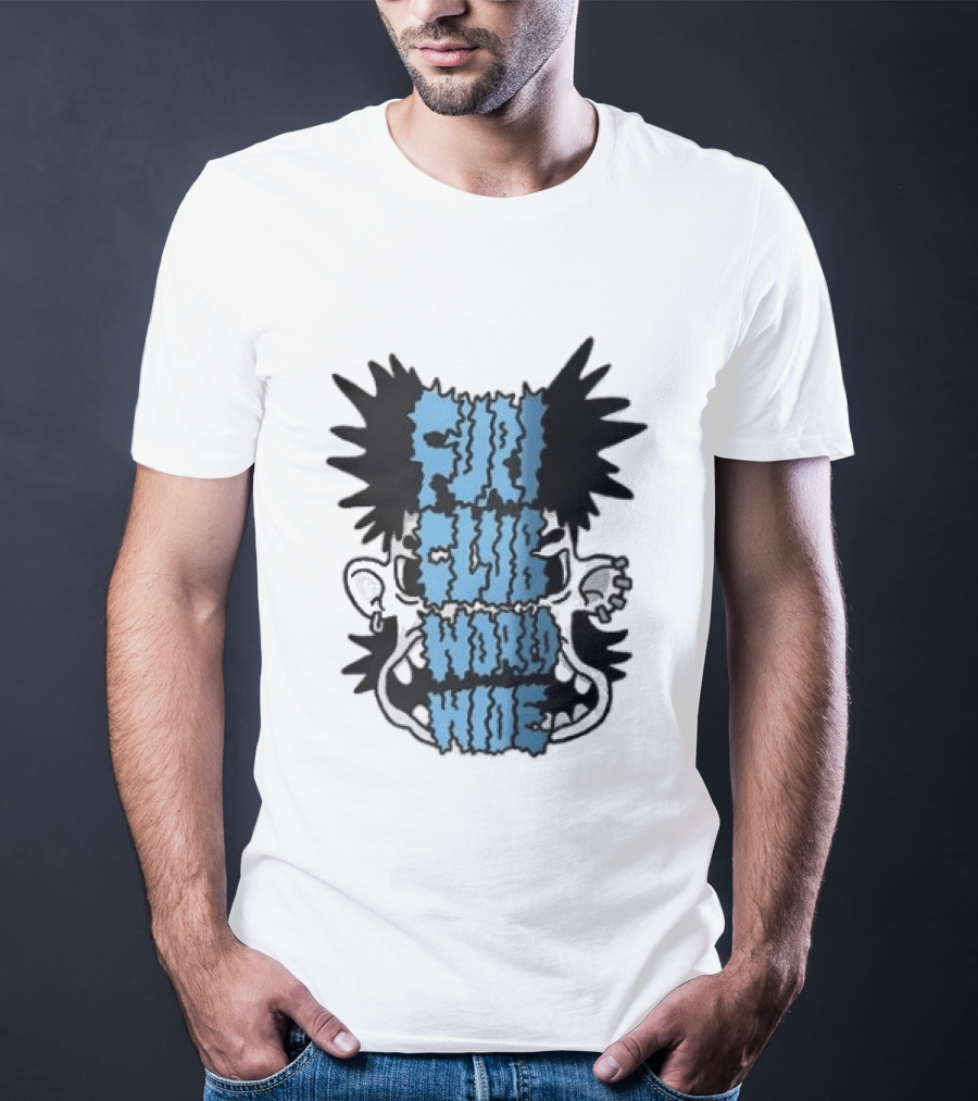 Furi Club Worldwide Skull Face T-Shirt