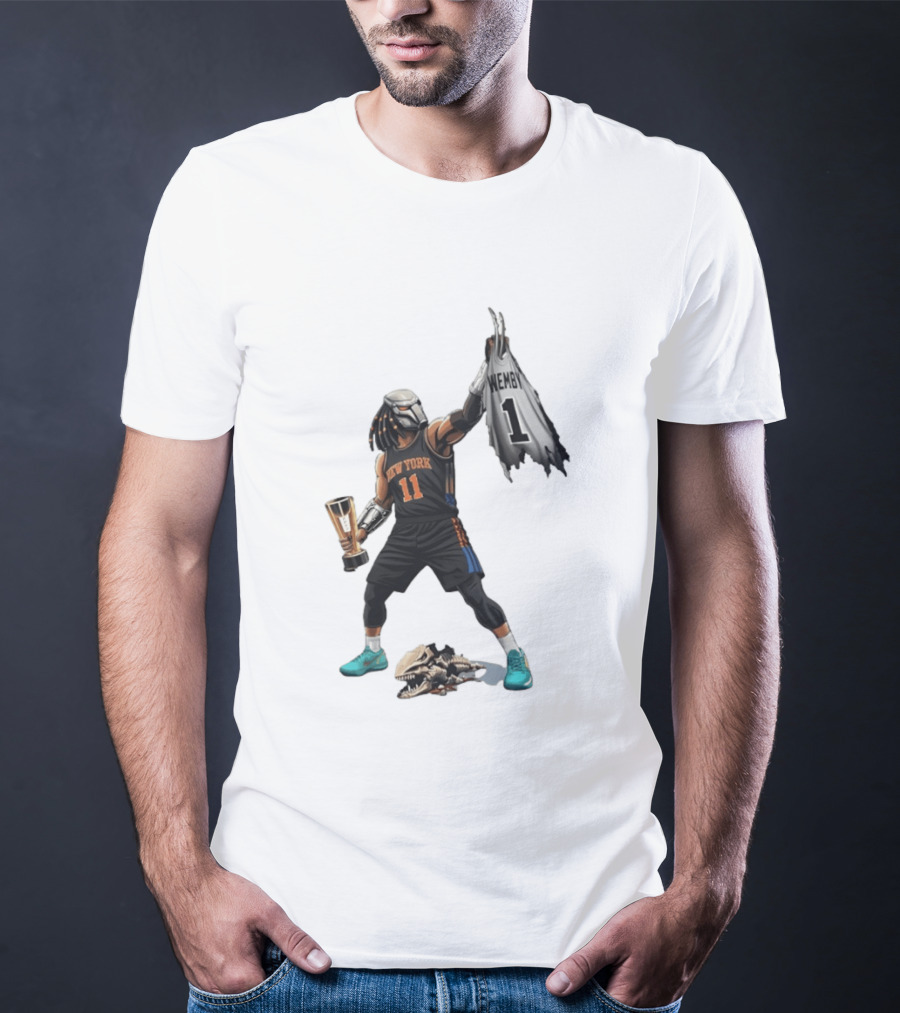 Jalen Brunson Warrior New York Knicks NBA Trophy Wemby 2026 T-Shirt