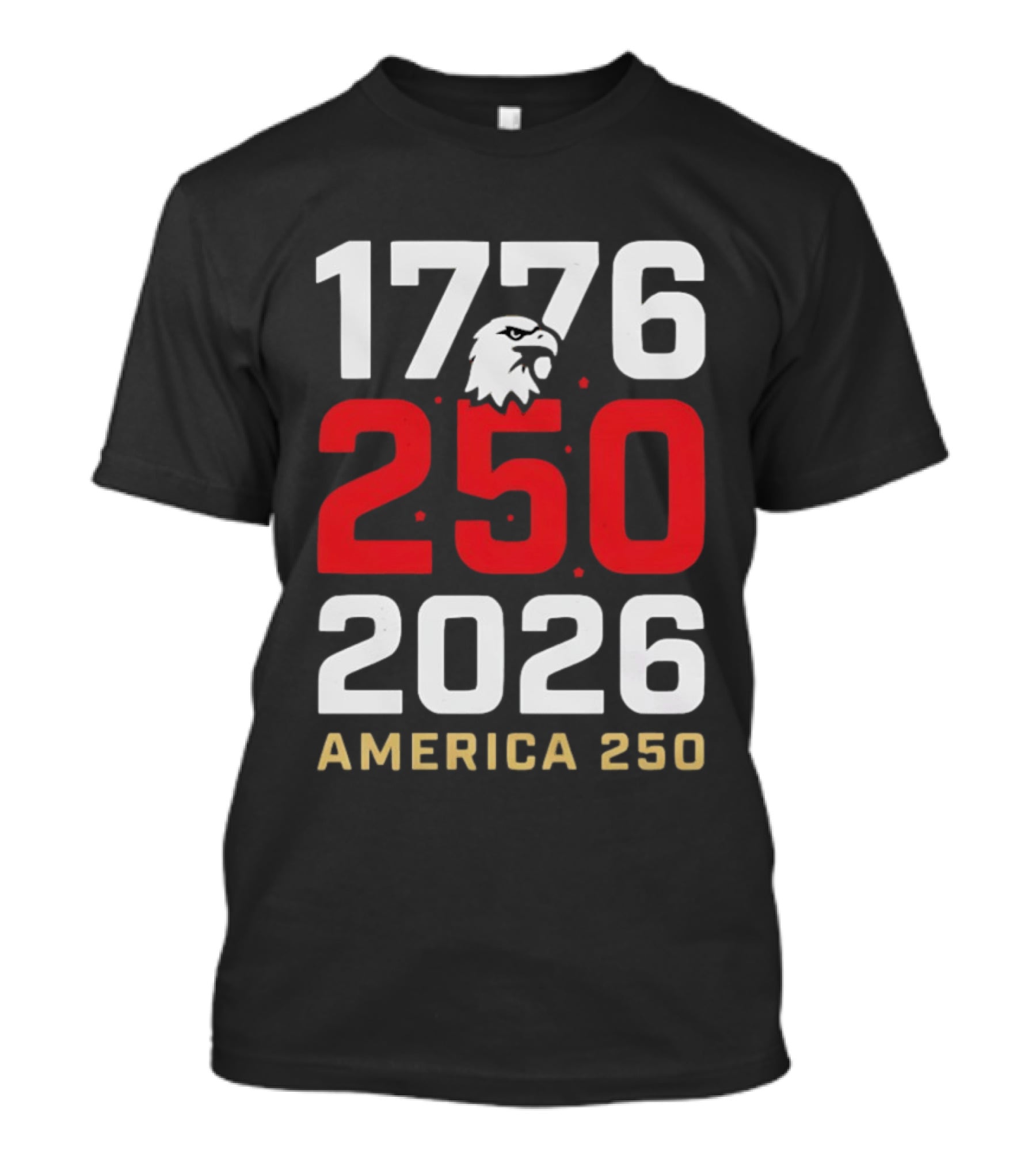 1776 2026 America 250 Eagle Celebration T-Shirt