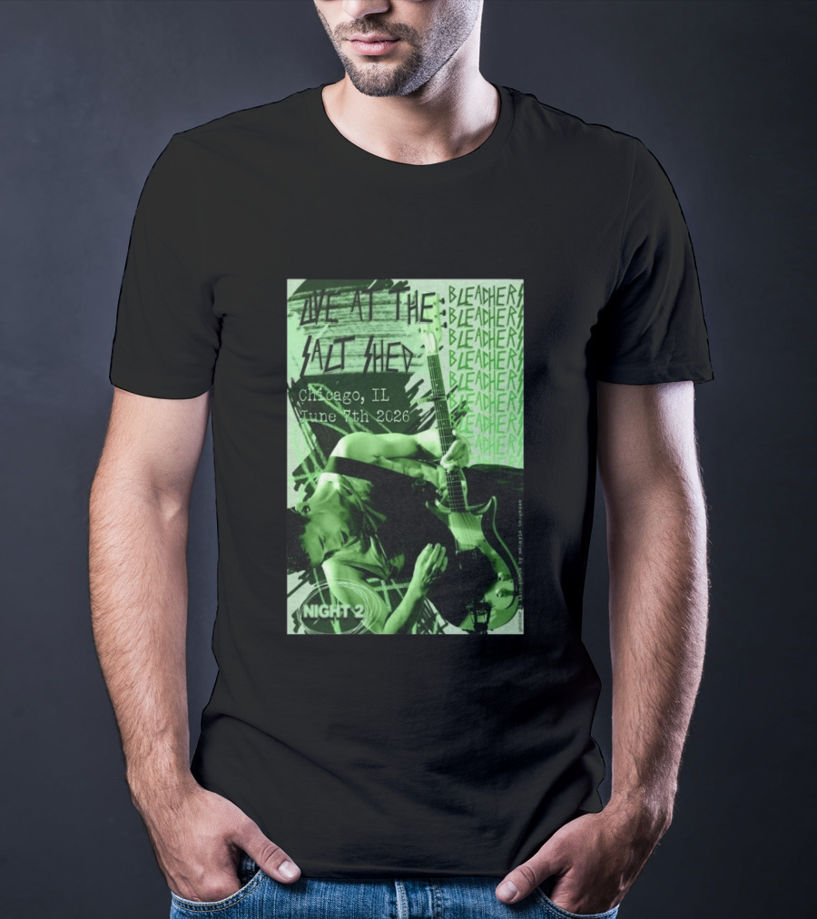 Bleachers Live At The Salt Shed Chicago June 7th 2026 Night 2 T-Shirt