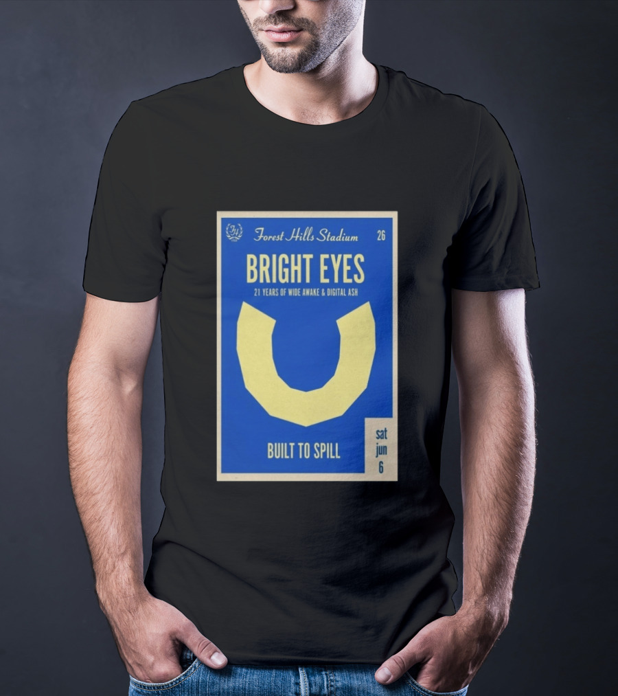 Forest Hills Stadium Bright Eyes 21 Years Of Wide Awake And Digital Ash Built To Spill June 6 T-Shirt