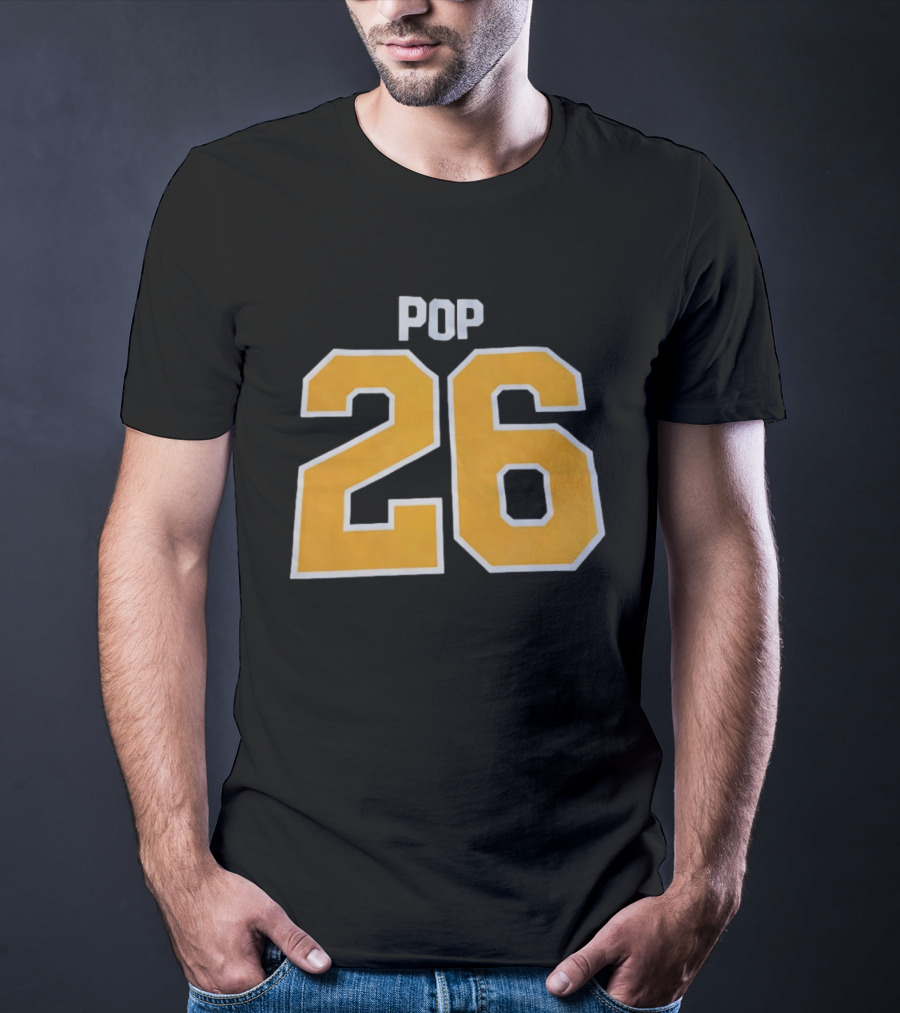 Gregg Popovich San Antonio Spurs NBA Pop 26 T-Shirt
