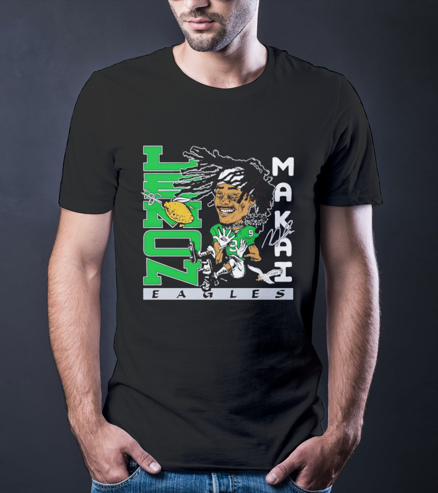 Lemon Zone Makai Eagles Jalen Hurts Philadelphia T-Shirt