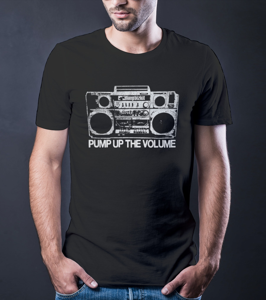 Limp Bizkit Pump Up The Volume Boombox 2026 Tour T-Shirt