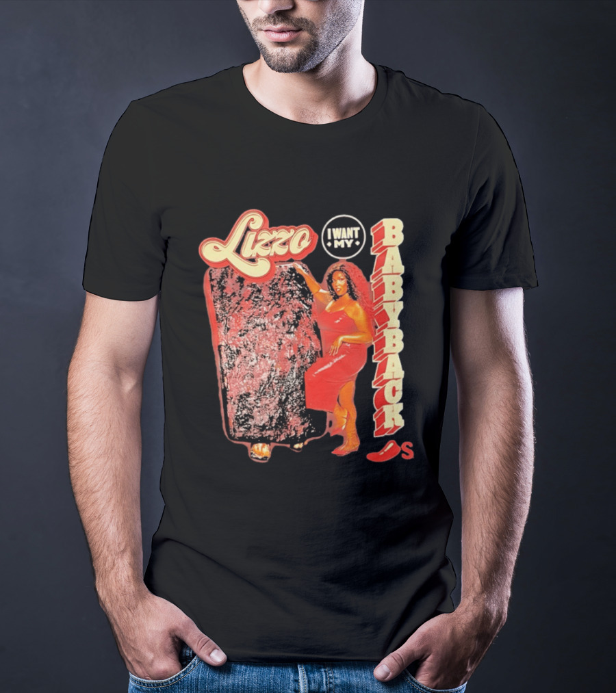 Lizzo I Want My Babyback Ribs Chili's T-Shirt