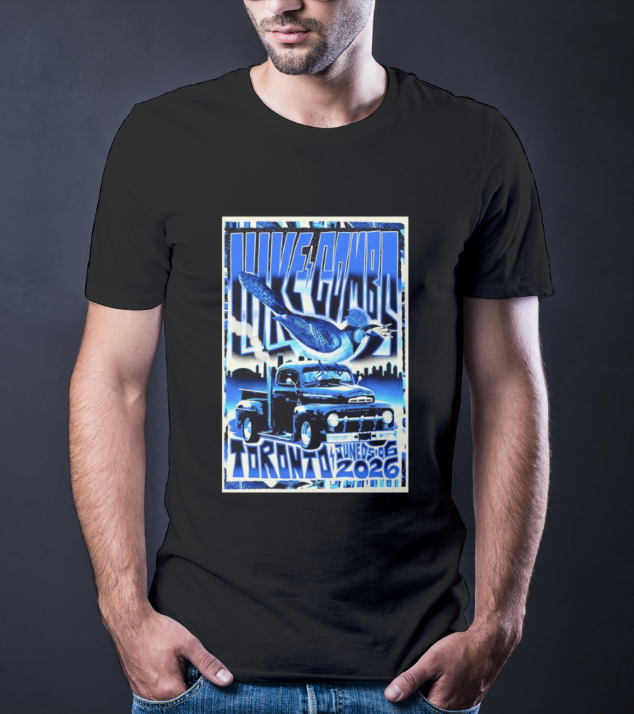 Luke Combs Toronto June 6 2026 Blue Jay Truck Concert Tour T-Shirt