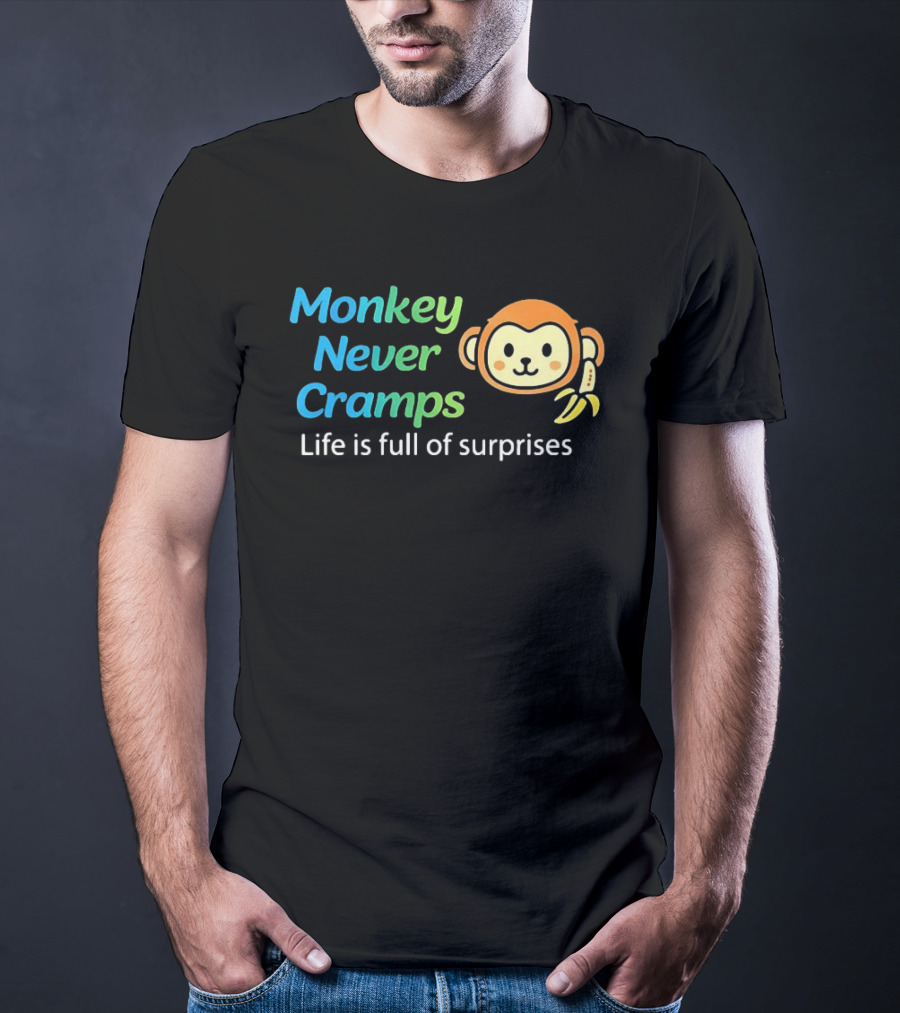 Monkey Never Cramps Life Is Full Of Surprises Munenori Kawasaki T-Shirt