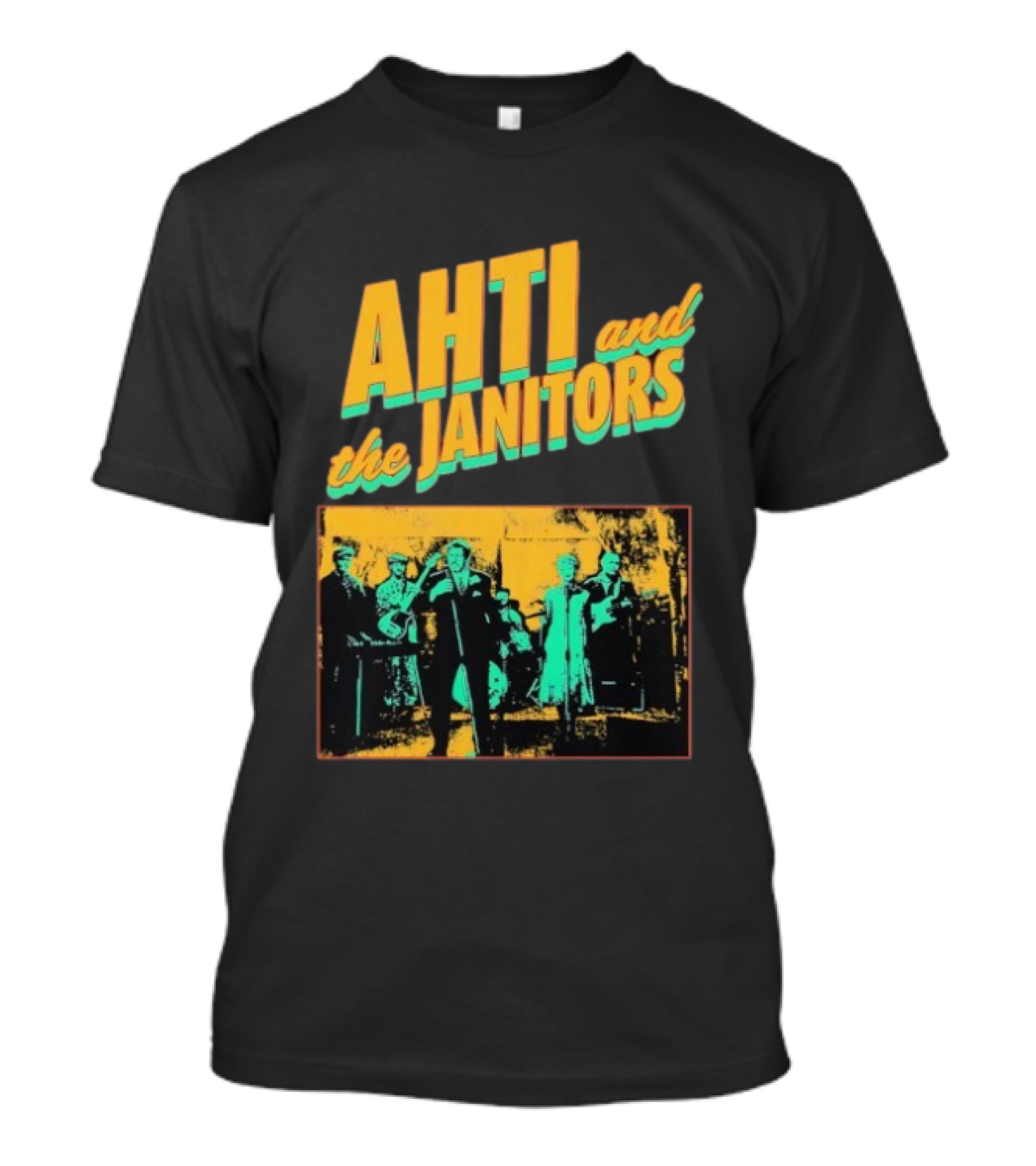 Ahti And The Janitors Band Vintage Concert Style T-Shirt